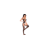 Bodystocking noir en résille style soubrette - Mapalé